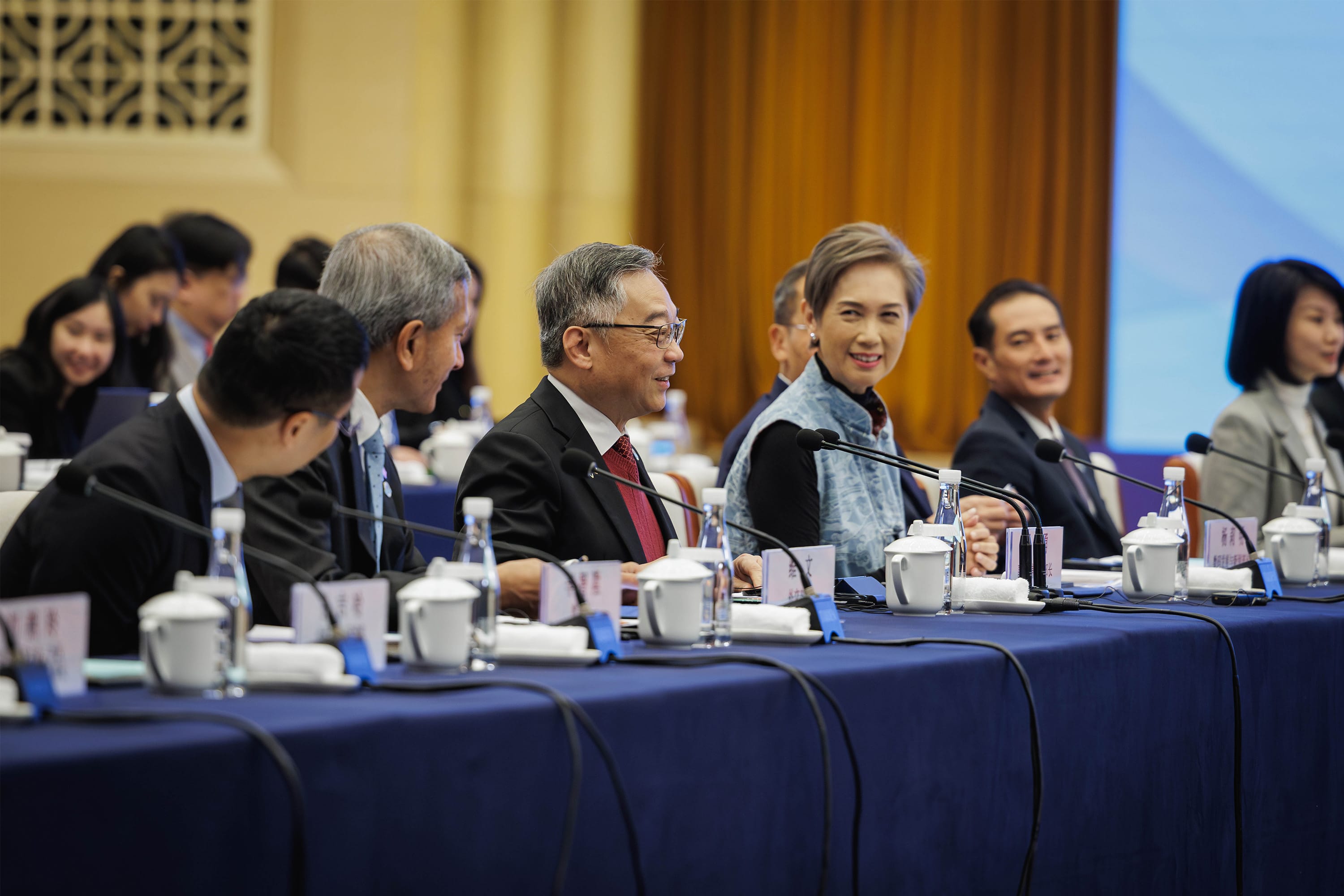 Photo of DPM Gan Kim Yong at the 21st JCBC